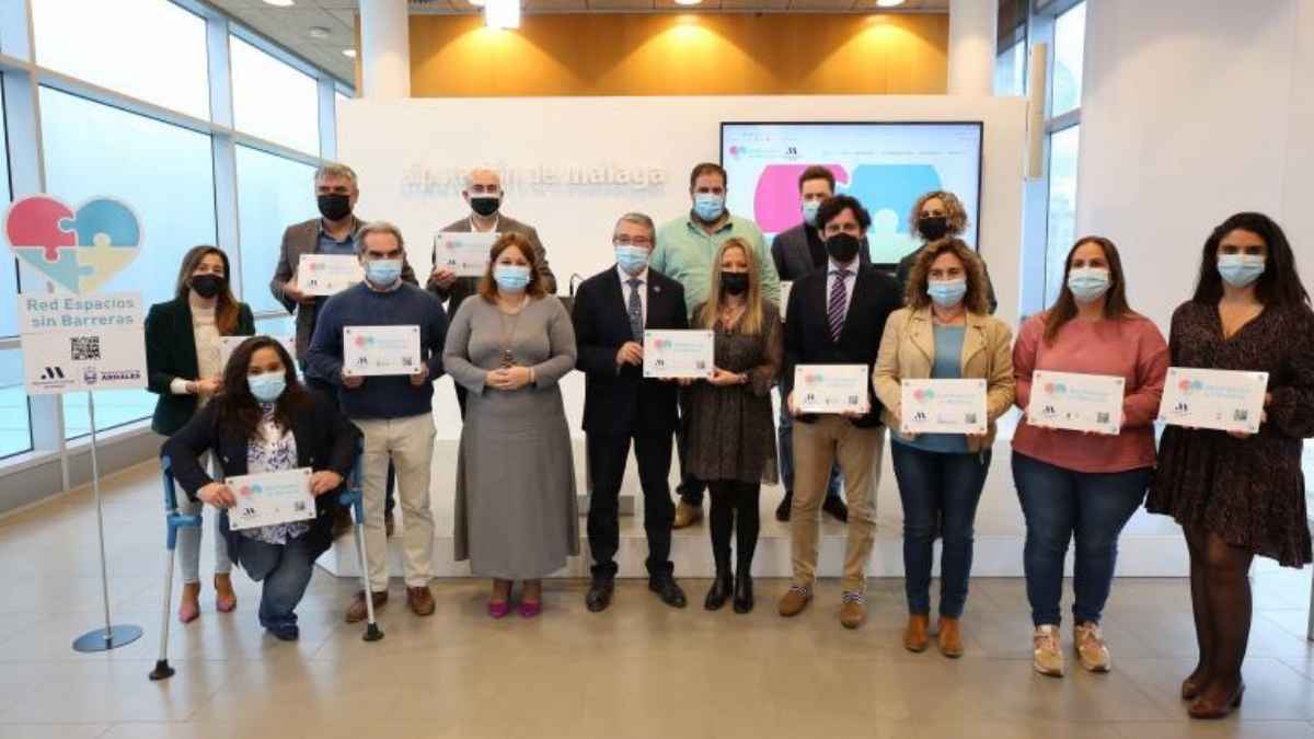 Acto de presentación programa Red Espacios sin Barreras de la Diputación de Málaga