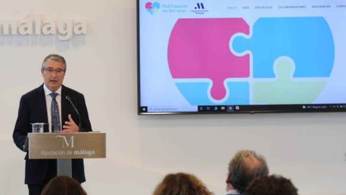 Acto de presentación programa Red Espacios sin Barreras de la Diputación de Málaga