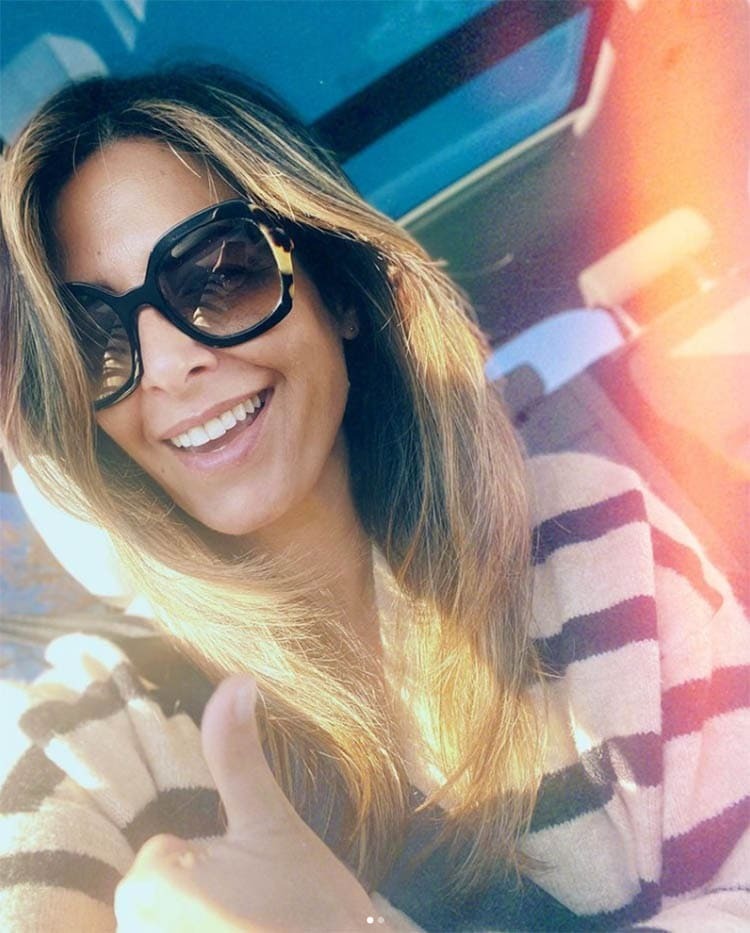 Núria Roca lleva a la fama una prenda de Mango para ir a la moda    