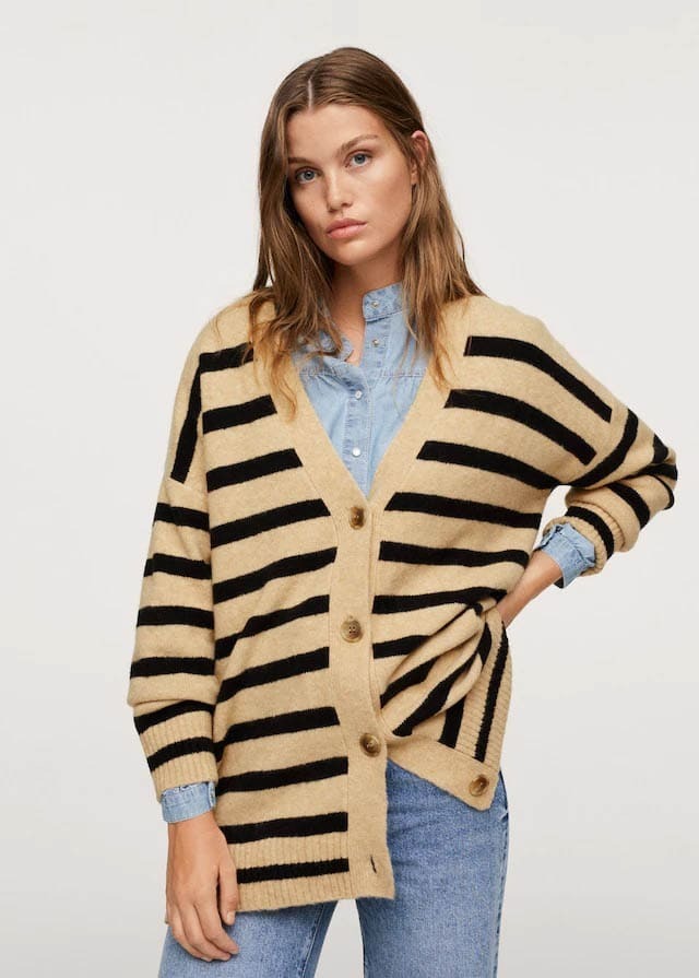 Núria Roca lleva a la fama una prenda de Mango para ir a la moda 