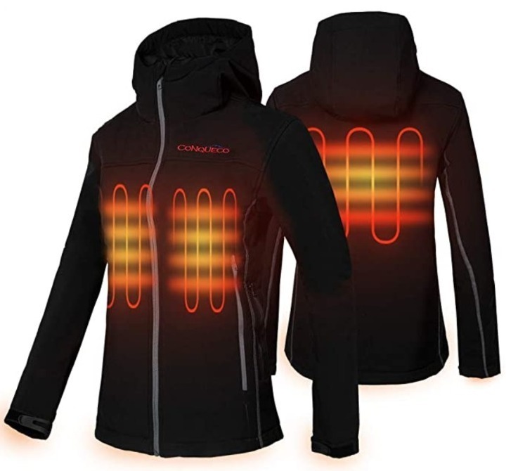 El abrigo que arrasa en Amazon para mujer lleva calefacción incorporada