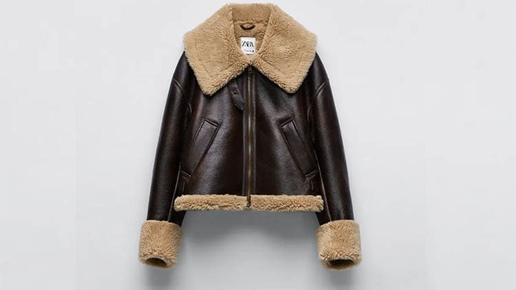 La chaqueta estilo aviador para mujer triunfa en Zara a días de Navidad