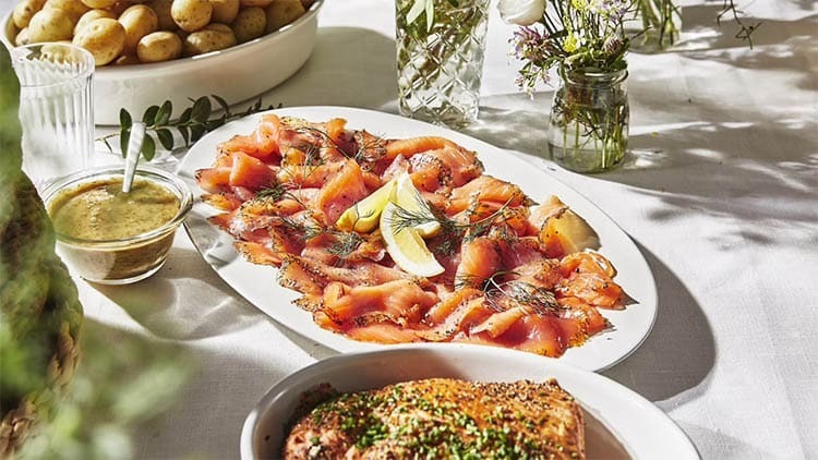 Salmón ahumado de IKEA