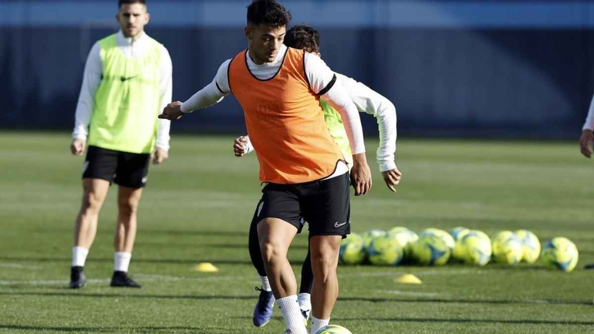 Entrenamiento Málaga CF (Ismael Gutiérrez)