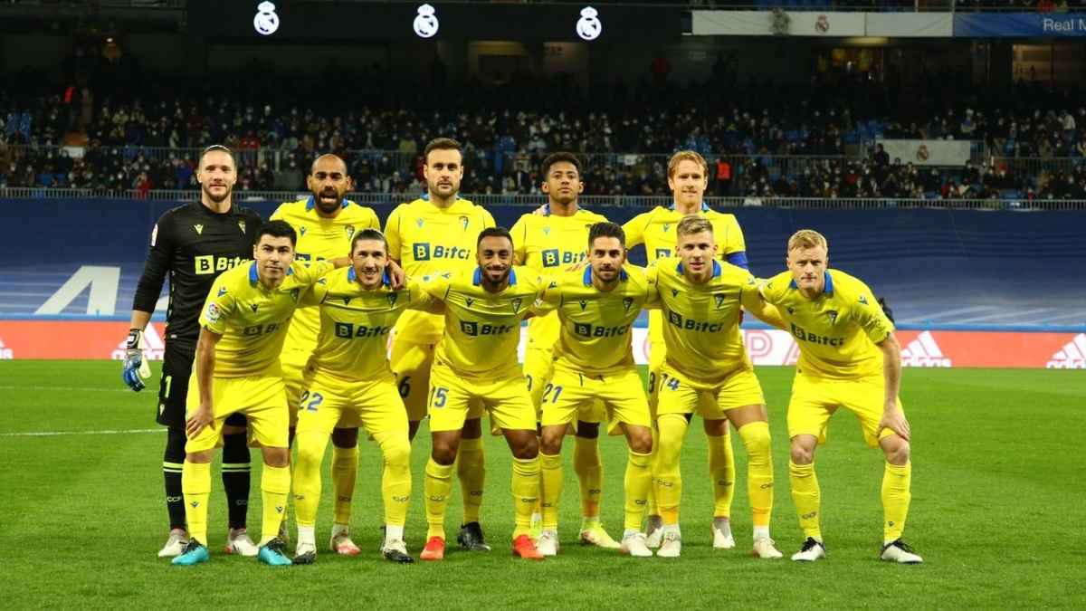 Once del Cádiz CF ante el Real Madrid en el Santiago Bernabéu