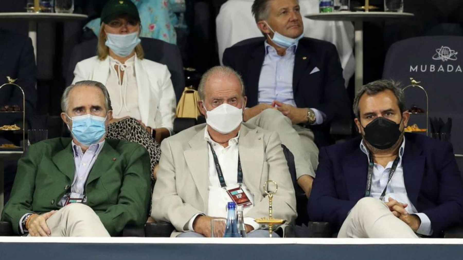 Rafa Nadal, positivo en COVID, días después de verse con el Rey Emérito