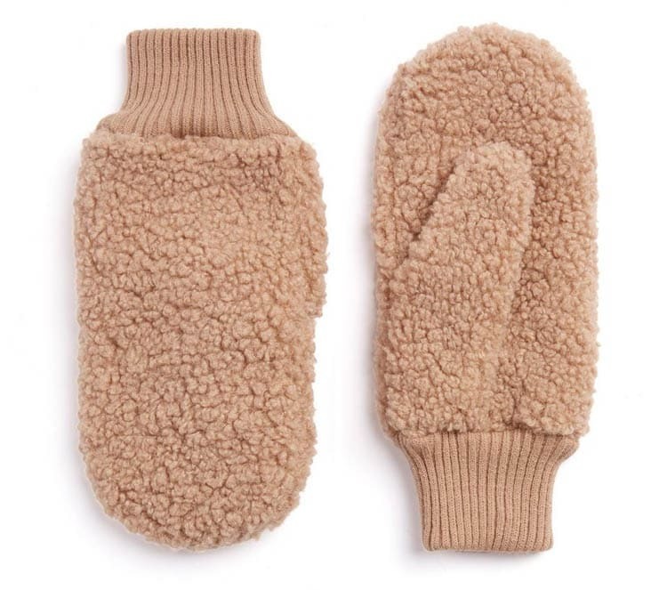 Guantes estilo manoplas