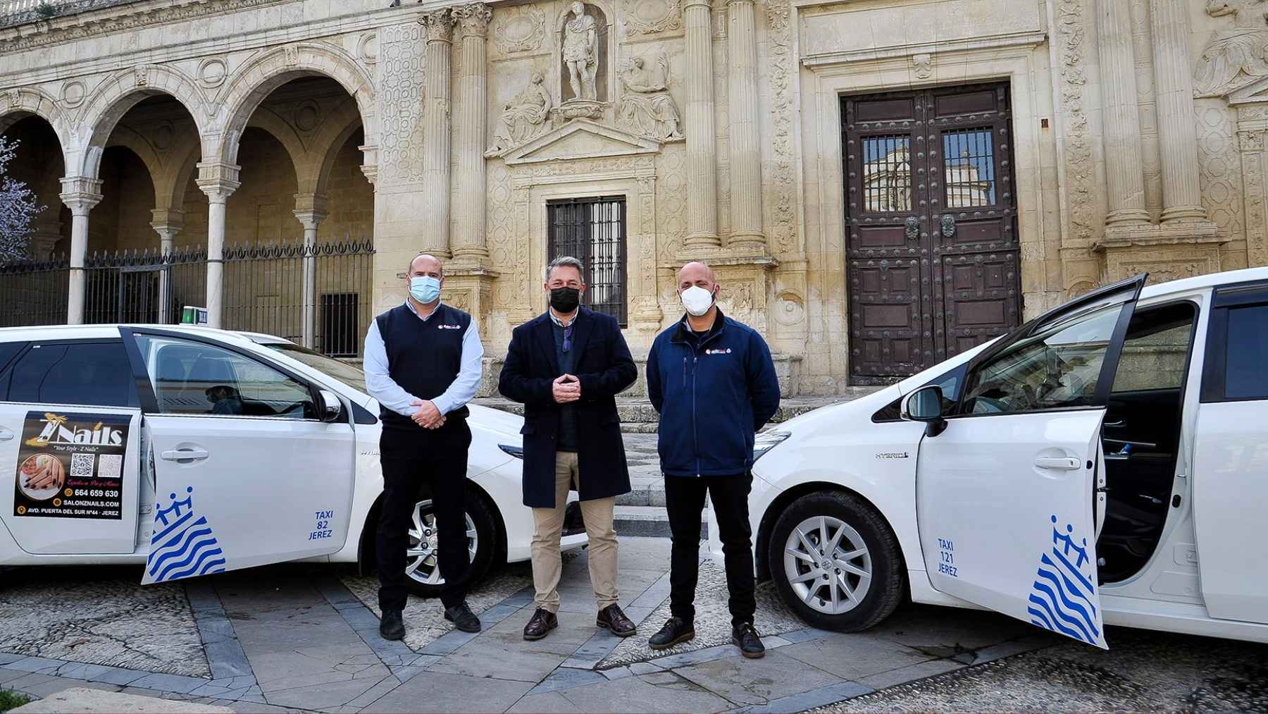 Los taxis de Jerez presentan su nueva identidad corporativa