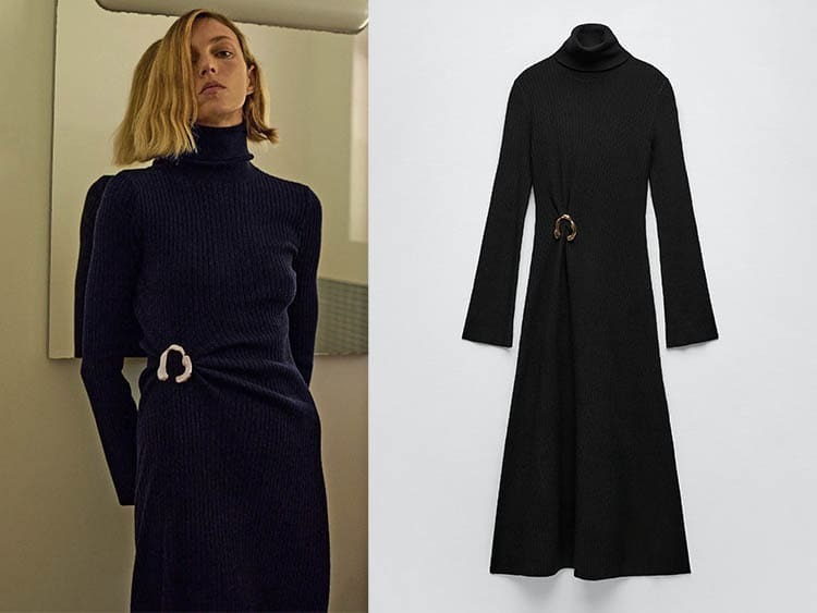 Zara destroza ventas a días de Fin de Año con un vestido que causa sensación: precio reducido