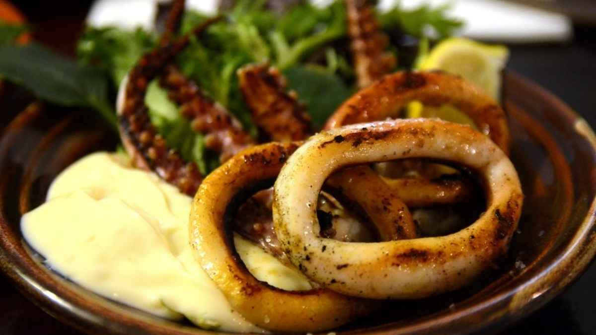 Calamar a la plancha