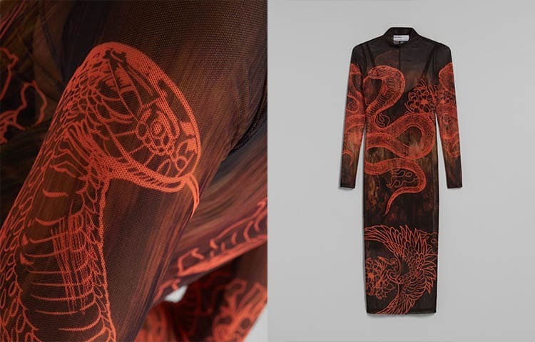 El vestido que causará sensación en Nochevieja arrasa en Bershka y su mordedura es mortal