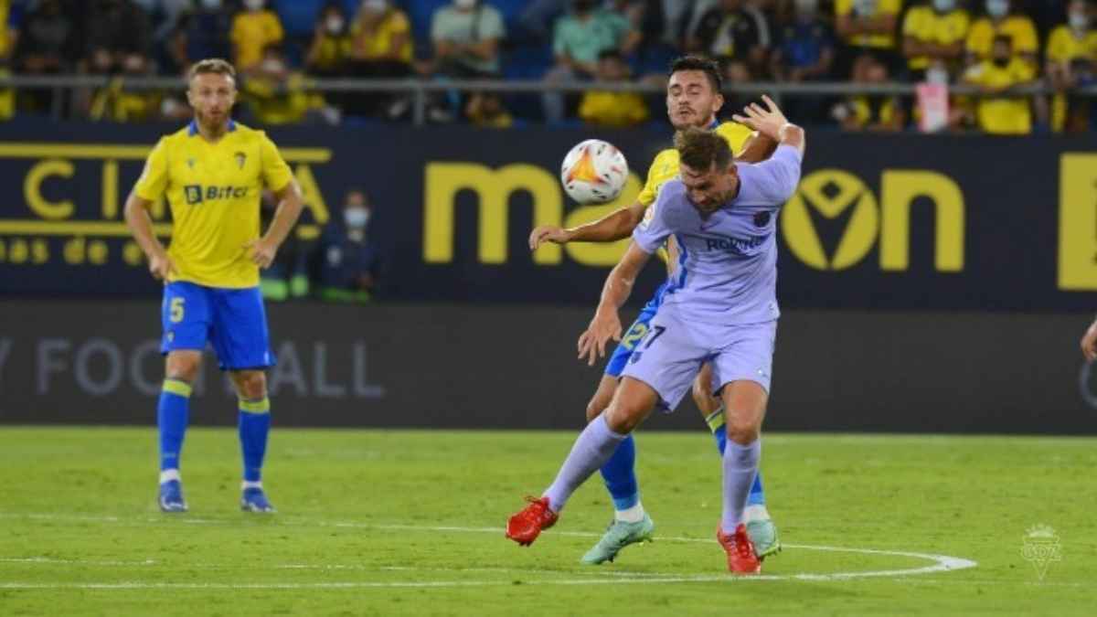Luuk de Jong disputó el encuentro ante el Cádiz CF de la presente temporada