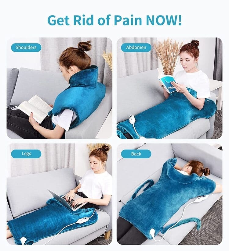 El regalo que arrasa en Amazon es una manta eléctrica que acaba con el dolor de espalda