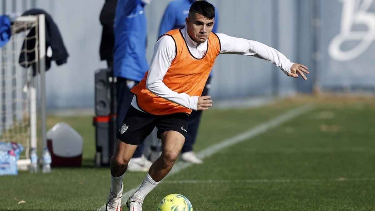 Entrenamiento Málaga CF