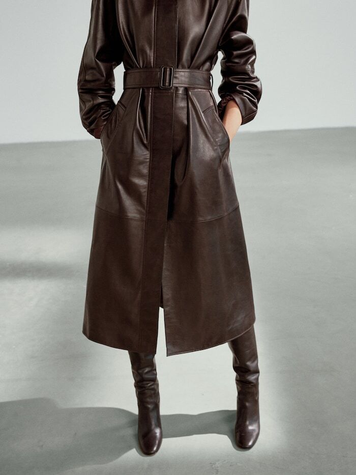 Massimo Dutti revienta la Navidad con prendas de piel que son signos de distinción y elegancia