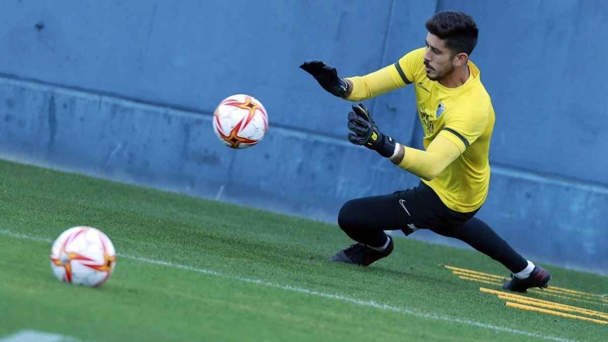 Entrenamiento Málaga CF