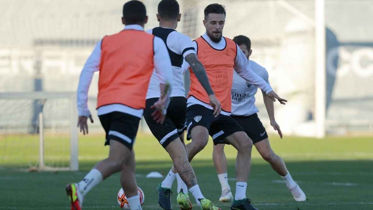 Entrenamiento Málaga CF