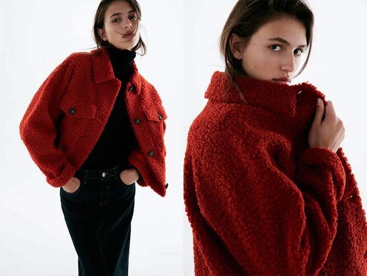 CAZADORA BORREGUILLO DOBLE FAZ