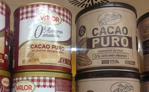 Cacao puro en polvo mercadona