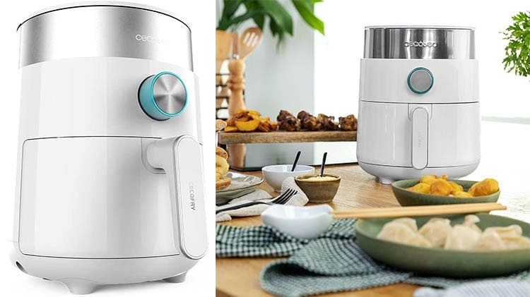 Cocinar más sano es posible con la freidora sin aceite de Amazon que parece llegada del futuro