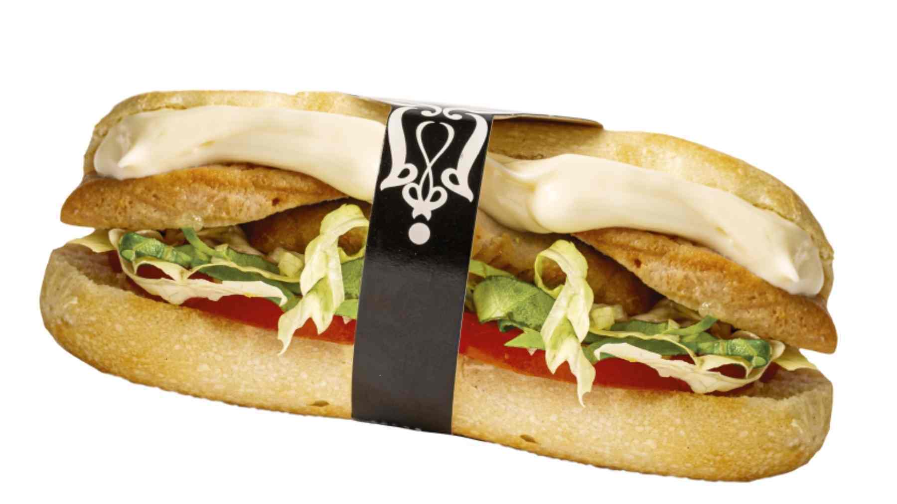 montadito lechuga pollo 100 montaditos