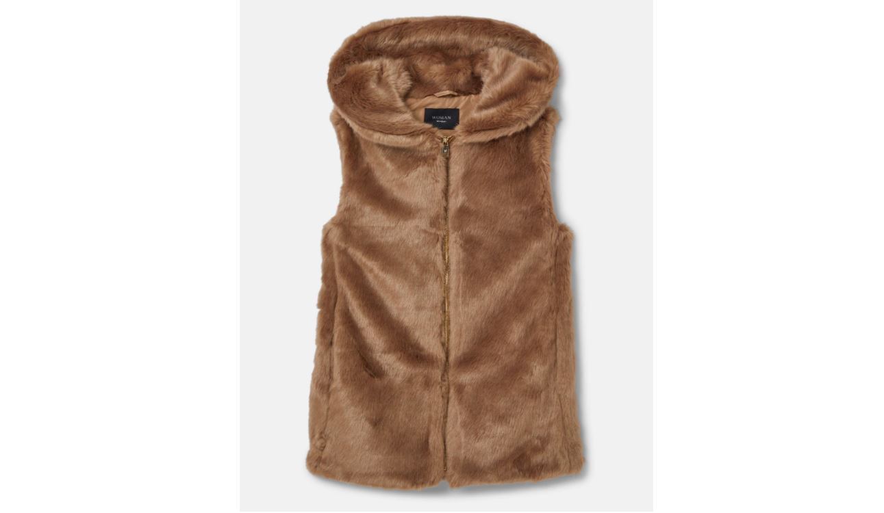 chaleco pelo mujer el corte inglés