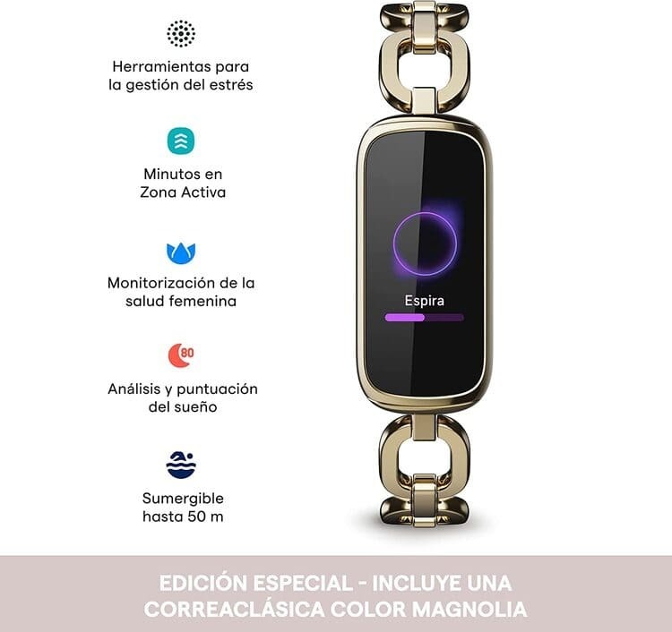 El reloj inteligente para mujer más elegante en Amazon es perfecto para controlar el corazón y ejercicio diario