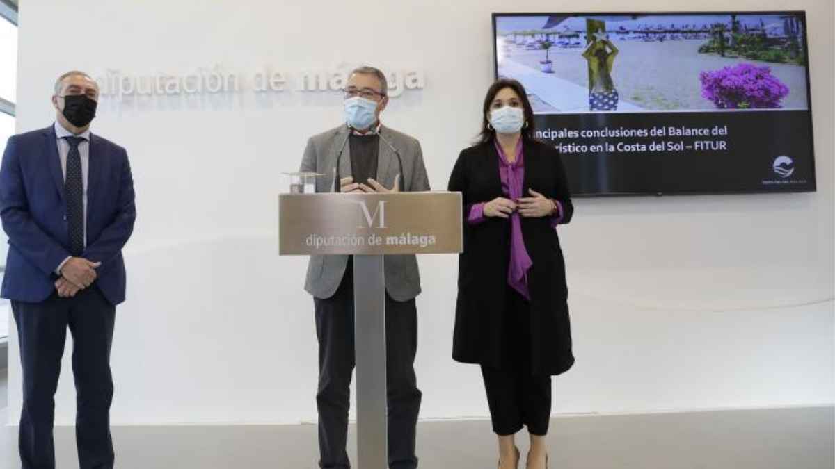 Presentación del balance turístico de la Costa del Sol 2021, informe mercado nacional y plan de acción para FITUR 2022, Diputación de Málaga