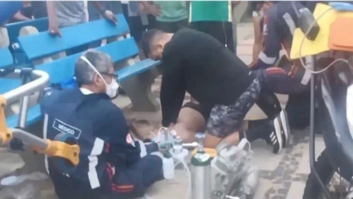 Isaías murió mientras jugaba al fútbol