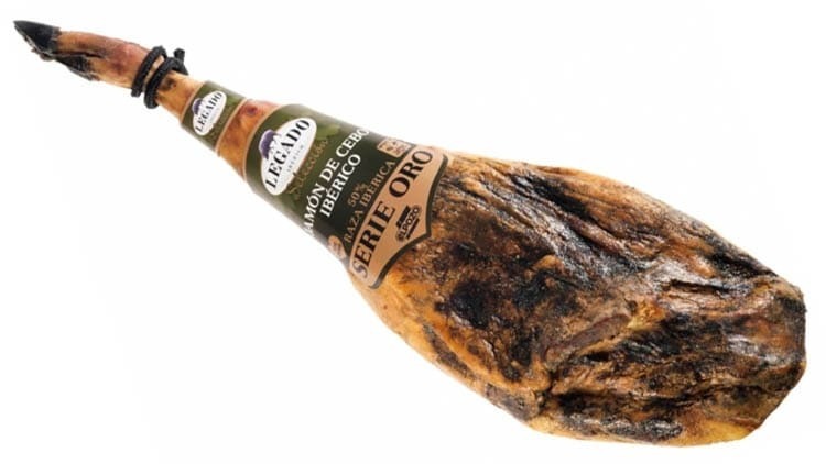 Jamón de cebo ibérico Legado Ibérico Serie Oro ElPozo 7Kg