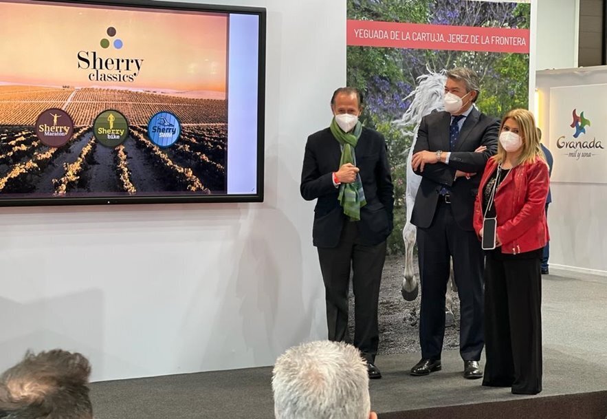 Jerez promociona en Fitur 2022 su viñedo como escenario de las pruebas del Sherry Classics 2022