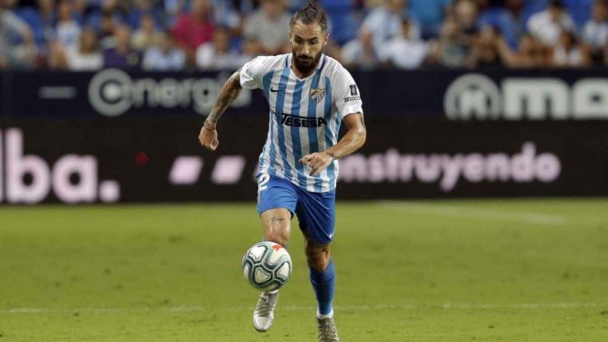 Cifu con el Málaga CF