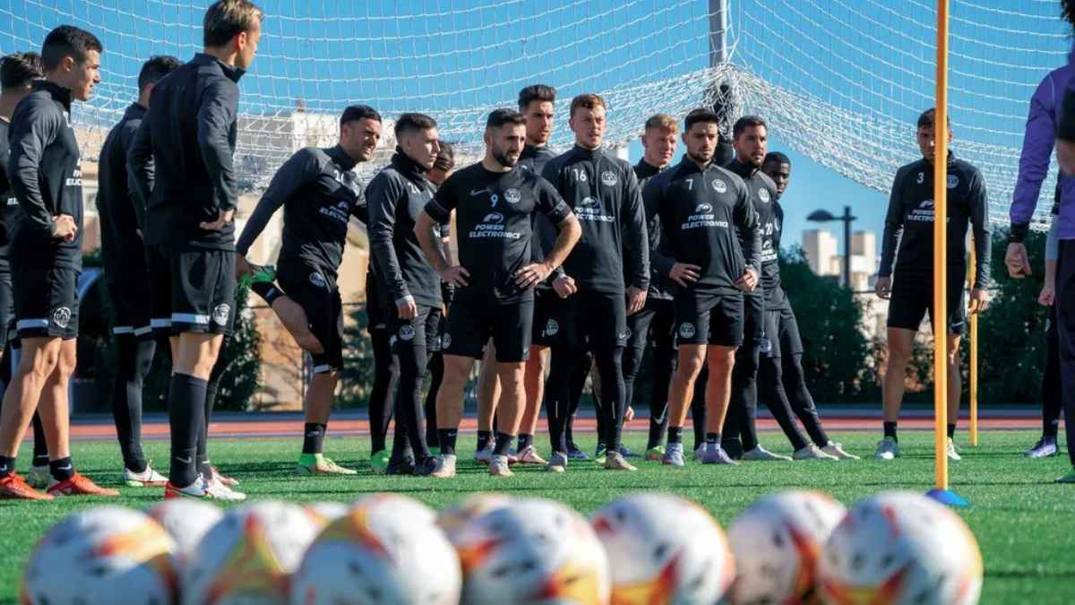 Entrenamiento UD Ibiza