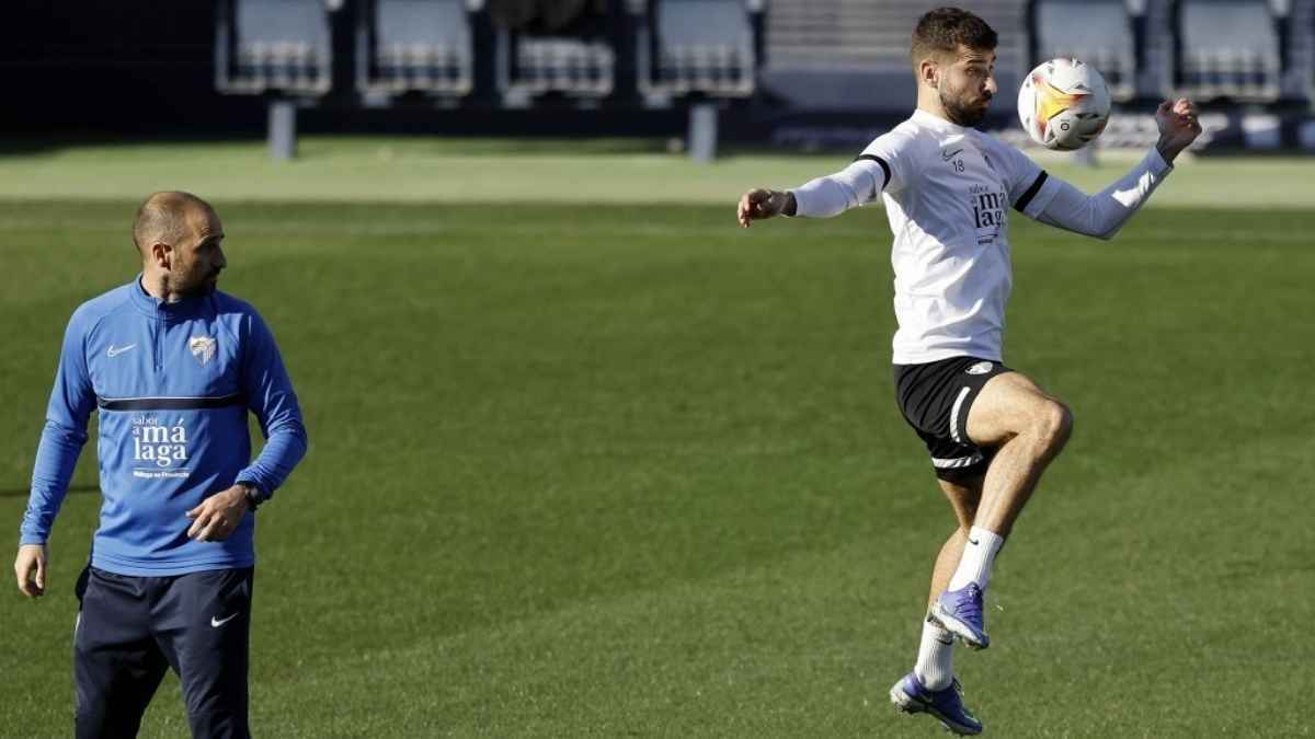Entrenamiento Málaga CF