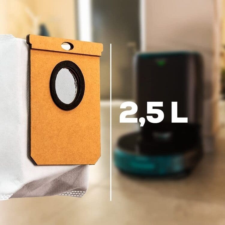 El robot aspirador se vacía sólo mientras se carga con una base imprescindible por la que pelean Alcampo, Media Markt y Amazon