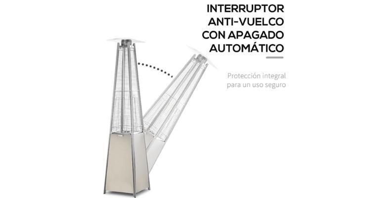 En Carrefour acaban con el frío en el jardín o patio con la estufa más completa, moderna y barata del mercado