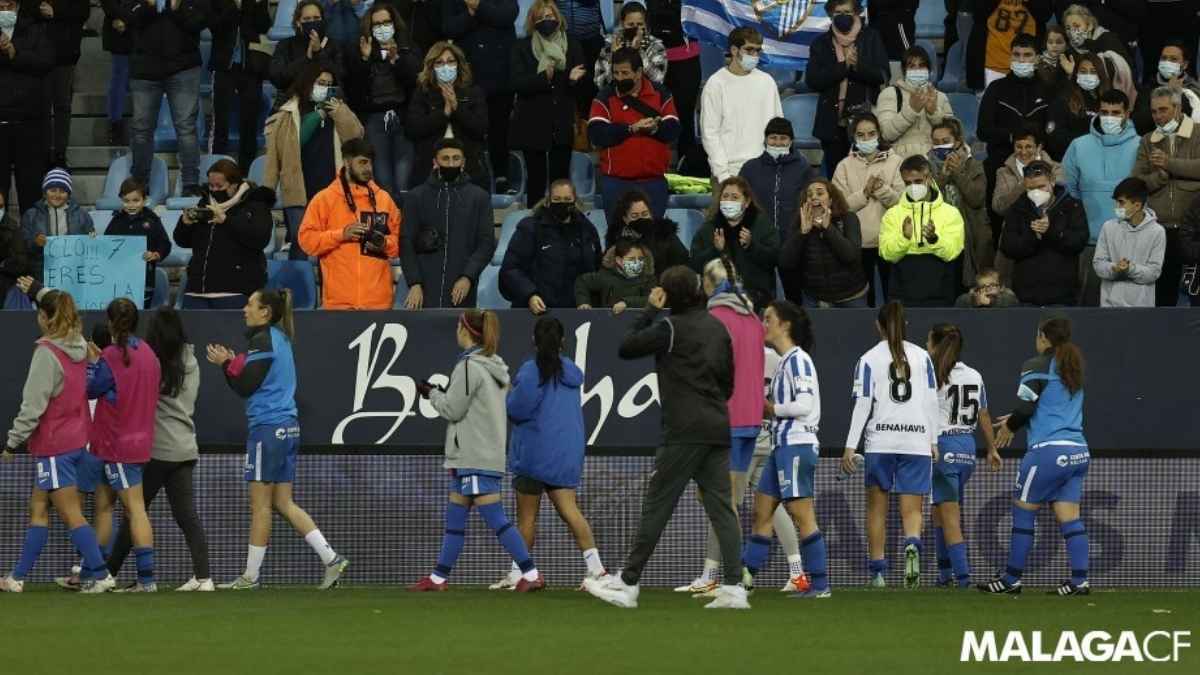 Málaga CF Femenino 0-2 Rayo Vallecano. Copa de la Reina 2021/2022