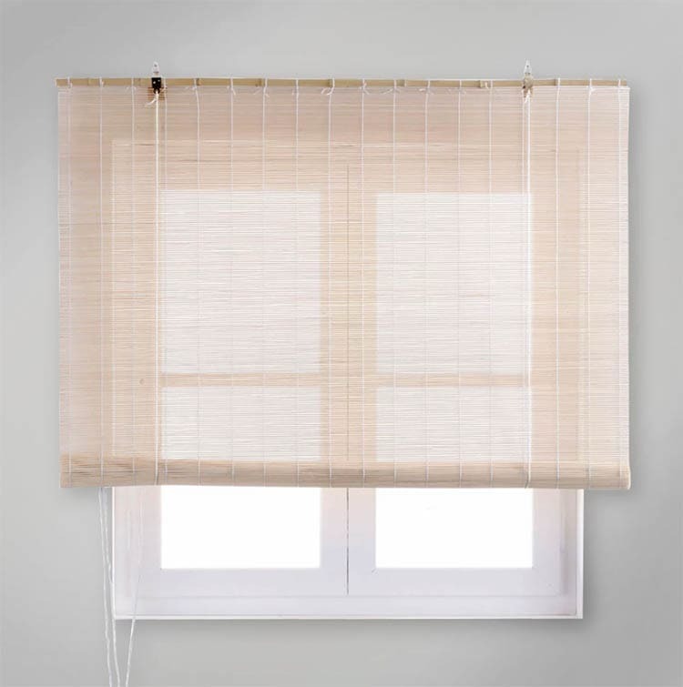 Estor enrollable Salinas de bambú