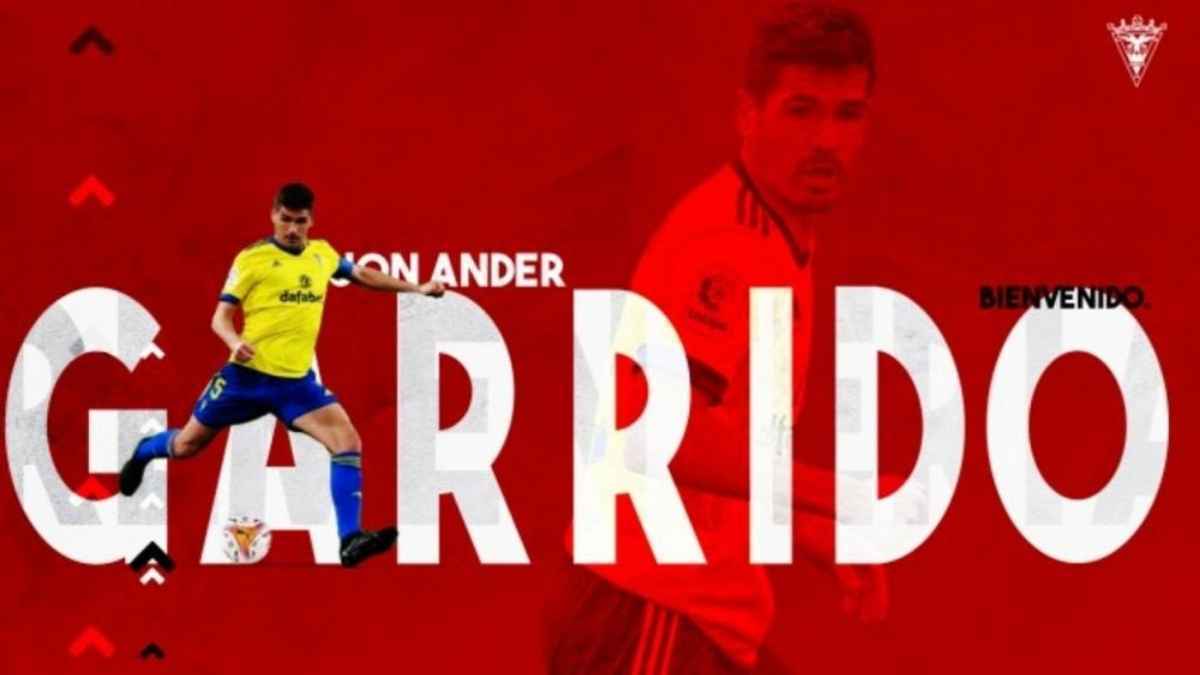 Jon Ander Garrido jugará en el CD Mirandés hasta final de temporada