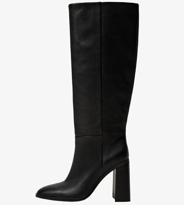 Mango tiene las botas de piel que no te quitarás hasta verano