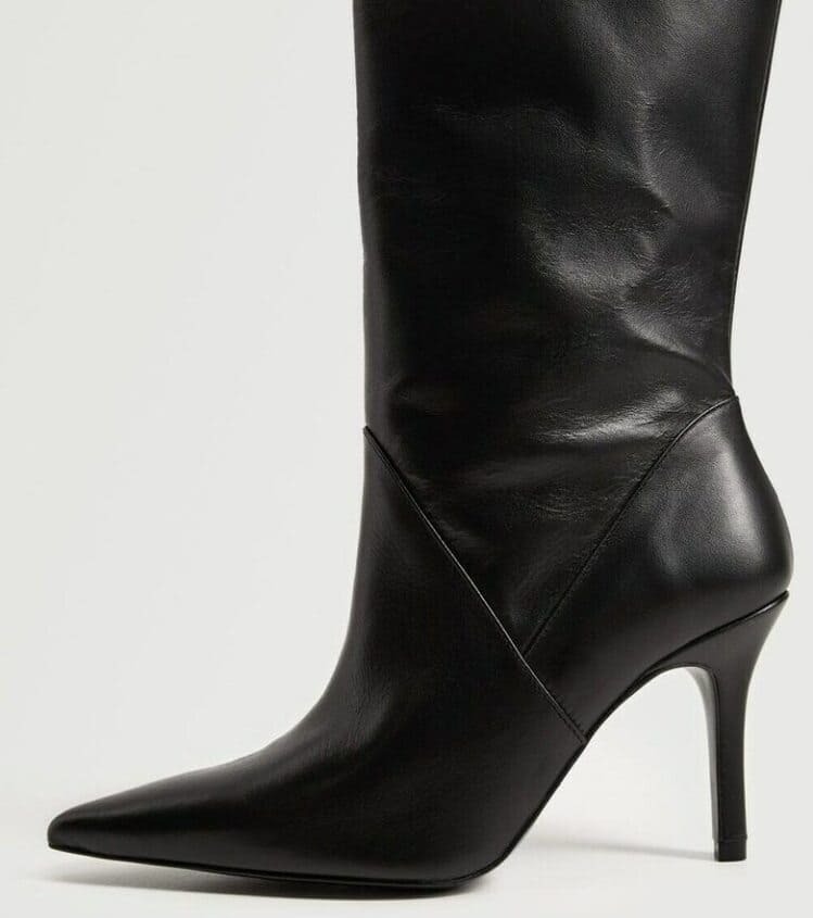 Mango tiene las botas de piel que no te quitarás hasta verano