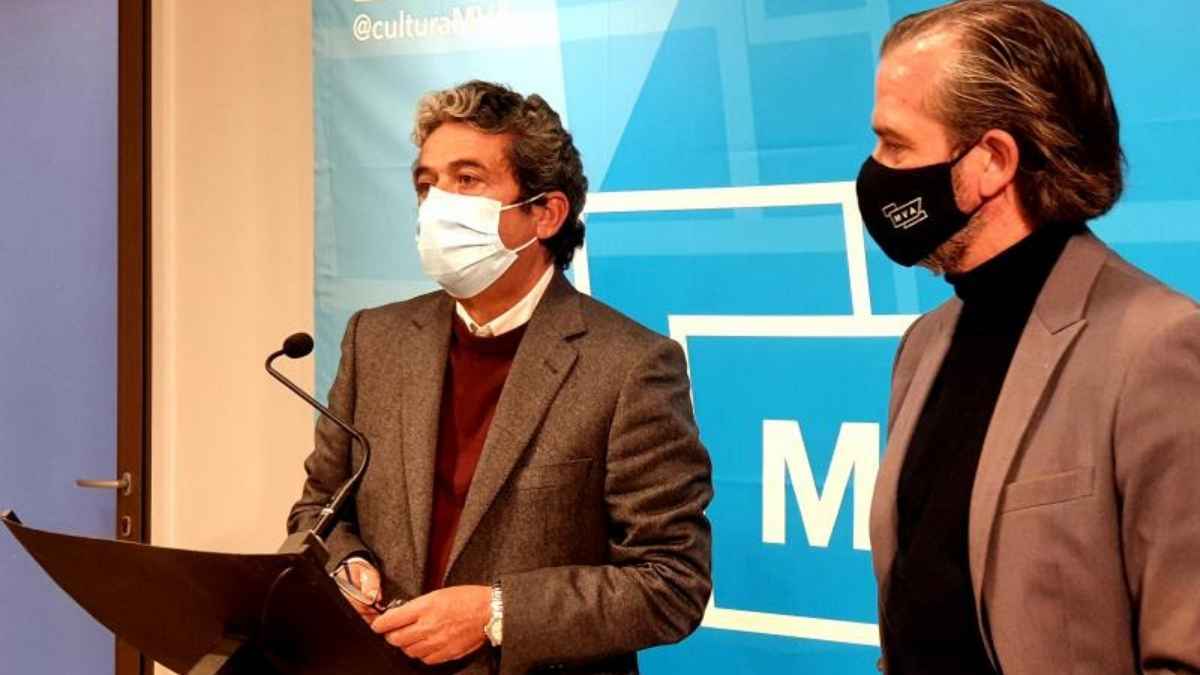 Acto de presentación de la programación del Centro Cultural Generación del 27 de la Diputación de Málaga para el primer semestre de 2022