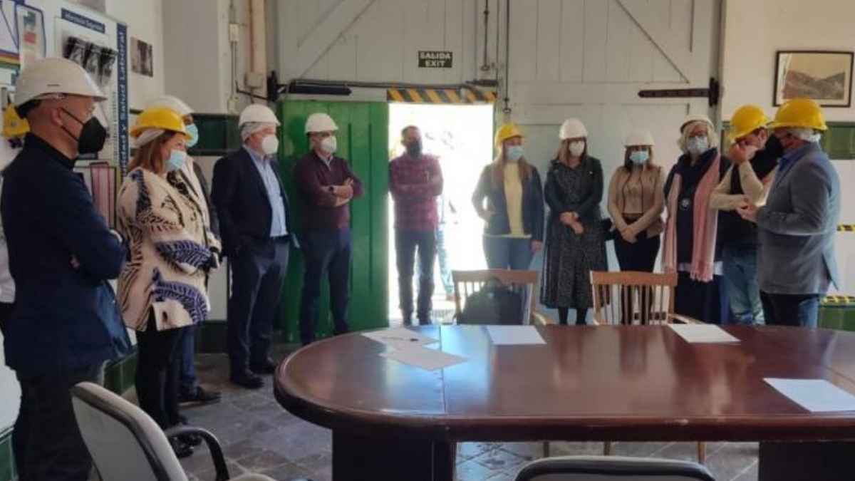 La Diputación de Málaga sigue impulsando el uso turístico de la central hidroeléctrica de Las Buitreras