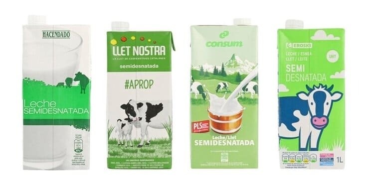 Eroski, Carrefour, Alcampo o Mercadona: ¿Quién vende la leche más barata?