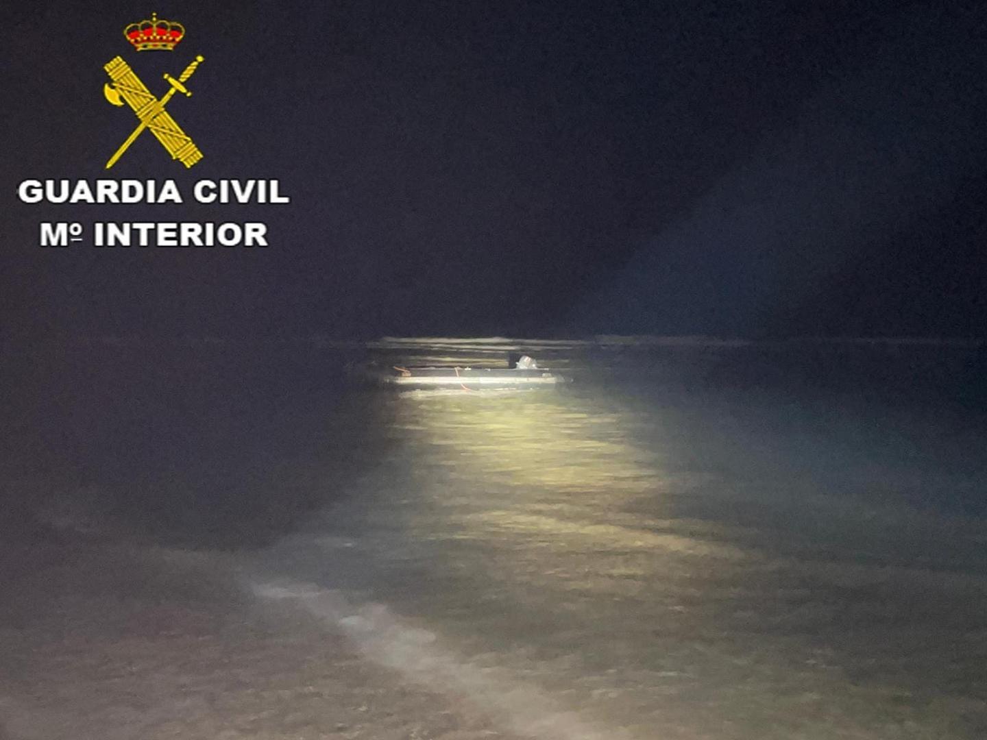 La droga alijada en Chiclana