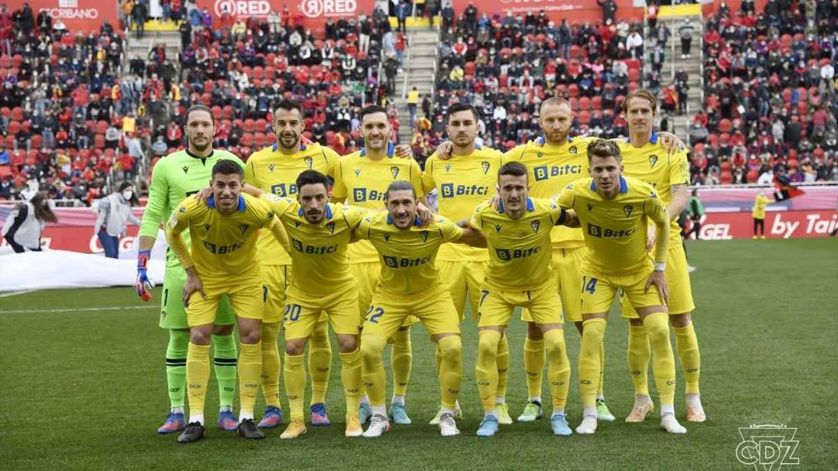 Once del Cádiz CF ante el Mallorca