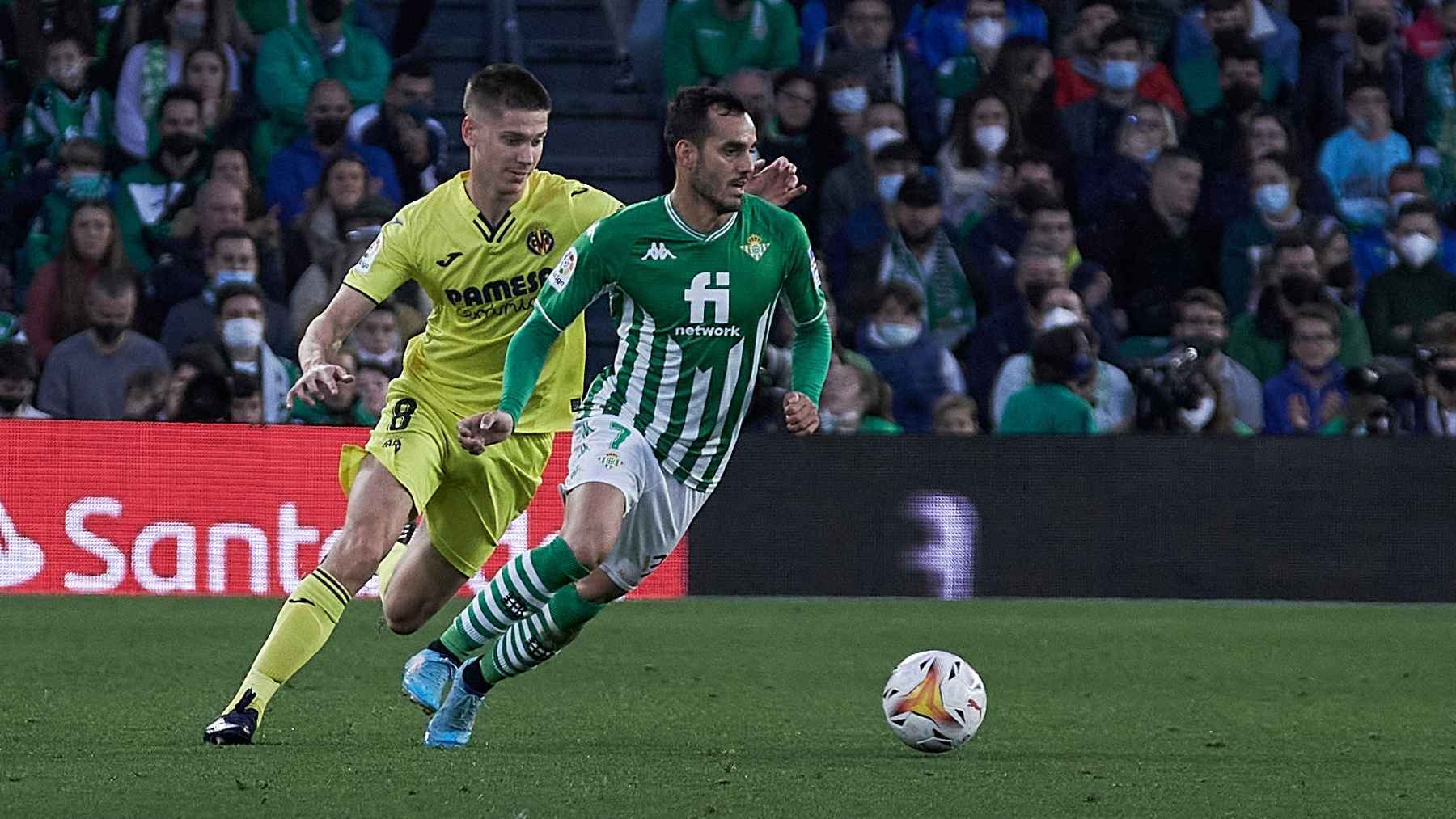 Juanmi en el Real Betis - Villarreal | Salvador López para El MIRA