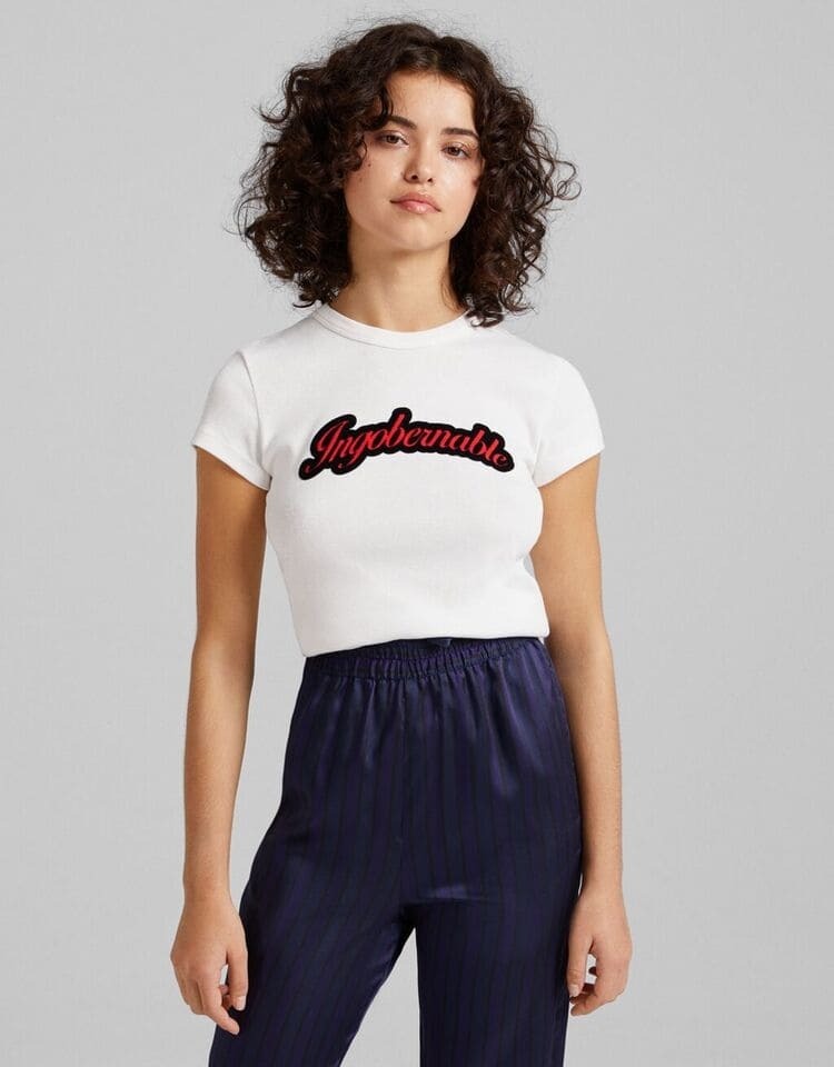 Camisetas preciosas de Bershka que no cuestan ni cinco euros