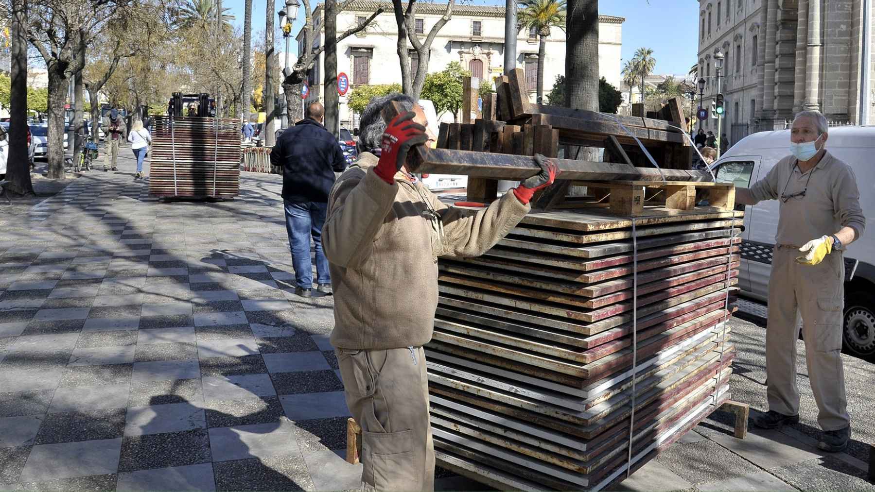 Montaje palcos Jerez