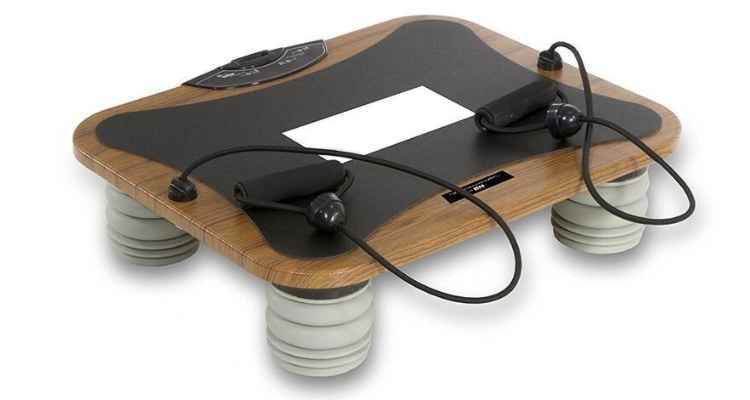 Plataforma vibratoria de Decathlon